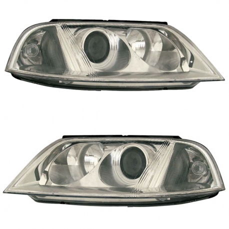 Juego de 2 Faros Principales con Lupa Vision para Passat B5.5