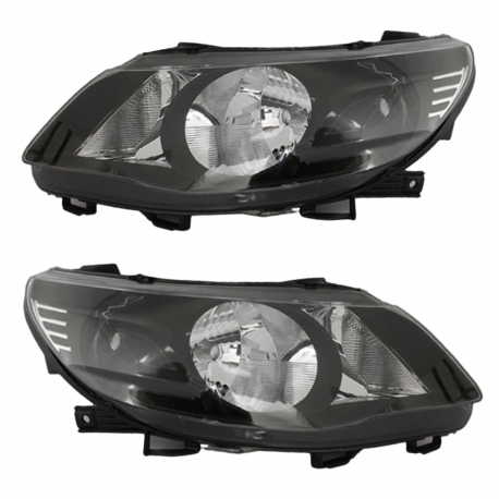 Juego de 2 Faros Principales de Doble As Diforza para Gol G5, Saveiro