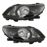 Juego de 2 Faros Principales de Doble As Diforza para Gol G5, Saveiro