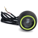 Faro de Led con Hi-Low, Estrobo y Ojo de Angel Verde Tunix para Motocicleta