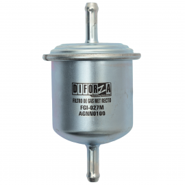 Filtro de Gasolina Recto Diforza para Tsuru 3, Frontier, Tsubame, Xterra, Sentra B14, Lucino, Pathfinder, Maxima,