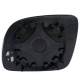 Luna Azul Chica de Espejo Retrovisor con Desempañante Derecho Auto Magic para Jetta, Golf, Pointer, Ibiza, Cordoba, Toledo
