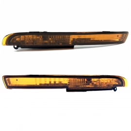 Juego de 2 Cuartos de Luz Direccional Ámbar de Facia Delantera Original para Jetta Clásico, GLI