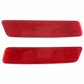 Juego de 2 Cuartos Rojos de Facia Trasera Original para Beetle