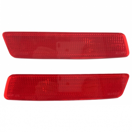 Juego de 2 Cuartos Rojos de Facia Trasera Original para Beetle