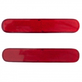 Juego de 2 Reflejantes Rojos de Facia Trasera para Chevy C3