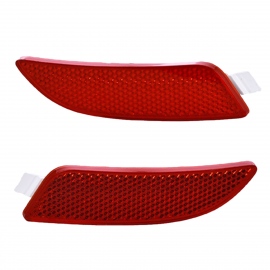 Juego de 2 Reflejantes Rojos de Facia Trasera para Spark