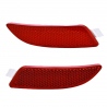 Juego de 2 Reflejantes Rojos de Facia Trasera para Spark