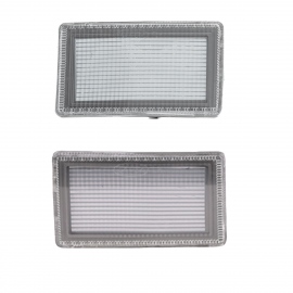 Juego de 2 Reflejantes Sencillos de Facia Delantera para Golf A3, Jetta A3