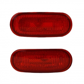 Juego de 2 Cuartos Rojos de Facia Trasera Depo para Beetle