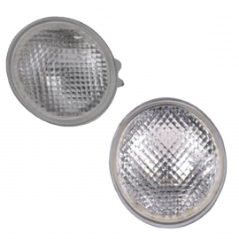Juego de 2 Cuartos Traseros de Reversa Blancos de Facia Trasera TYC para Beetle