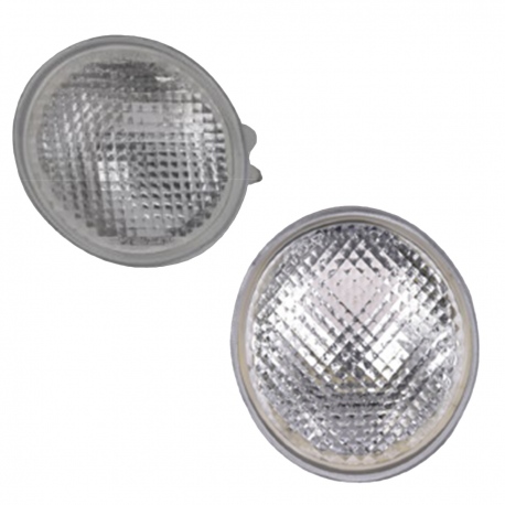 Juego de 2 Cuartos Traseros de Reversa Blancos de Facia Trasera TYC para Beetle
