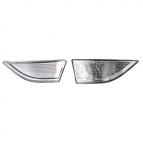 Juego de 2 Reflejantes Blancos de Facia Delantera Auto Magic para Passat NMS