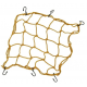 Tensor Tipo Malla de 40x40cm Amarillo Tunix para Motocicleta
