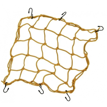 Tensor Tipo Malla de 40x40cm Amarillo Tunix para Motocicleta