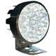 Par de Faros Redondos con 9 Hiper Leds Mini Color Blanco.
