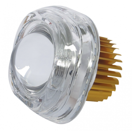 Faro Cuadrado Tipo Medusa, Hi-Low, Estrobo, Ojo demonio y Ojo de Angel Ambar Tunix para Motocicleta
