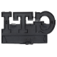Emblema de Parrilla GTI para Golf A2