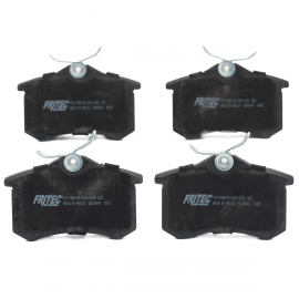 Juego de 4 Balatas de Cerámica de Freno de Disco Trasero Fritec para Golf, Jetta, Passat, TT, Megane, Fluence, Corsar, GTI