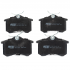 Juego de 4 Balatas de Cerámica de Freno de Disco Trasero Fritec para Golf, Jetta, Passat, TT, Megane, Fluence, Corsar, GTI