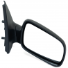Espejo Retrovisor Manual Derecho Negro Corrugado de 2 Puertas para Pointer 