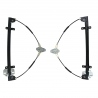 Juego de 2 Elevadores Manuales de Vidrio de Puerta Bruck para Pointer 2 Puertas