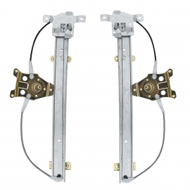 Juego de 2 Elevadores Manuales de Vidrios Traseros para Tsuru 2