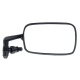 Espejo Retrovisor Derecho Negro para VW Sedán 1600, 1600i