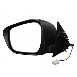 Espejo Retrovisor Eléctrico Lado Izquierdo con Carcasa Cromada KLY para NP300 D23