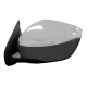 Espejo Retrovisor Eléctrico Lado Izquierdo con Carcasa Cromada KLY para NP300 D23
