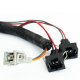 Arnés Completo de Motor con Conector de Sensor de Oxígeno de 4 Cables para VW Sedán 1600I