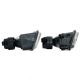 Kit de Faros de Niebla con Lupa Auto Magic para Golf A2, Jetta A2