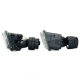 Kit de Faros de Niebla con Lupa Auto Magic para Golf A2, Jetta A2