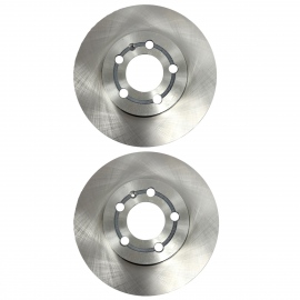 Juego de 2 Discos de Frenos Sólidos Delanteros de Brembo para Jetta A3 2.0, Golf A3 2.0