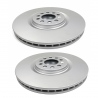 Juego de 2 Discos Ventilados de Frenos Delanteros Pagid para Clásico GLI 2.0, Bora GLI 2.0T, Toledo 2.0, Audi A3 1.8, TT 1.8