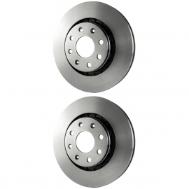 Juego de 2 Discos Ventilados de Frenos Delanteros Brembo para Aveo 1.6, Pontiac G3 1.6