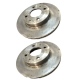 Juego de 2 Discos de Frenos Ventilados Delanteros Brembo para Tsuru 2, 3 1.6, GSR2000, Tsubame 1.6