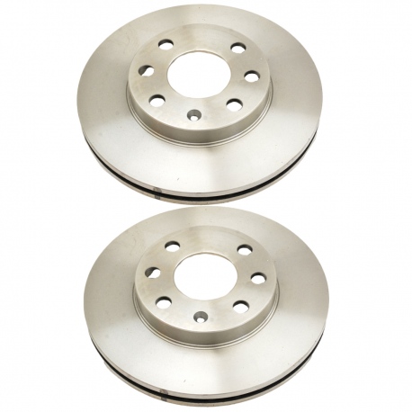 Juego de 2 Discos de Frenos Ventilados Delanteros Brembo para Chevy