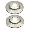 Juego de 2 Discos Ventilados de Frenos Delanteros Brembo para Platina, Clío 1.6
