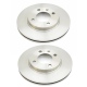 Juego de 2 Discos de Frenos Ventilados Delanteros Brembo para Pointer 1.8, Jetta A2 1.8, Golf A2 1.8