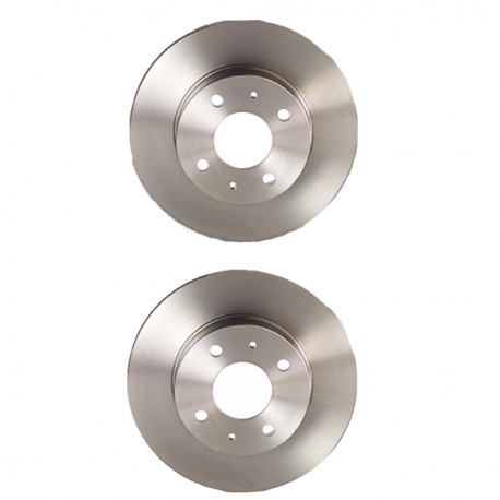Juego de 2 Discos Sólidos de Frenos Delanteros Brembo para Tsuru 2, Tsuru 3, Hikari