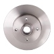 Disco Sólido de Freno Trasero Brembo para Pointer GTI, Golf A2, A3, Jetta A2, A3