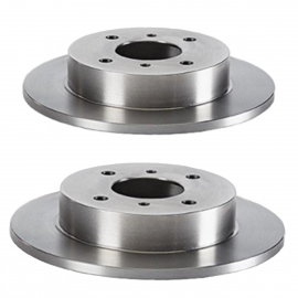 Juego de 2 Discos de Frenos Sólidos Traseros Brembo para Altima, Sentra B15