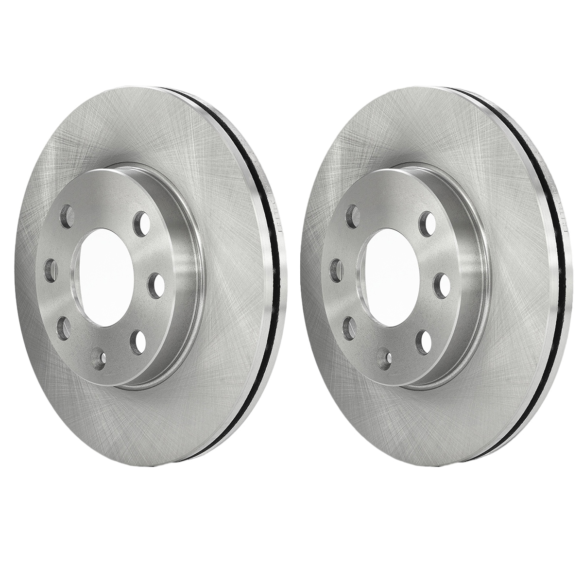 Juego de 2 Discos de Frenos Ventilados Delanteros Fritec