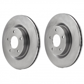 Juego de 2 Discos de Frenos Delanteros Ventilados Fritec para Altima L32A, Coupe