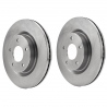 Juego de 2 Discos de Frenos Delanteros Ventilados Fritec para Altima L32A, Coupe