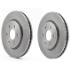 Juego de 2 Discos Ventilados de Frenos Delanteros Fritec para Xterra 2.5, 4.0, Frontier 4.0, Pathfinder 4.0, 5.6