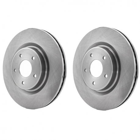 Juego de 2 Discos de Frenos Delanteros Ventilados Fritec para Pathfinder V6
