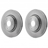 Juego de 2 Discos de Frenos Delanteros Ventilados Fritec para Pathfinder V6