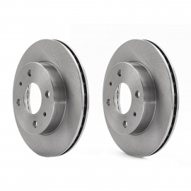 Juego de 2 Discos de Frenos Delanteros Ventilados Fritec para Sentra B14, Lucino